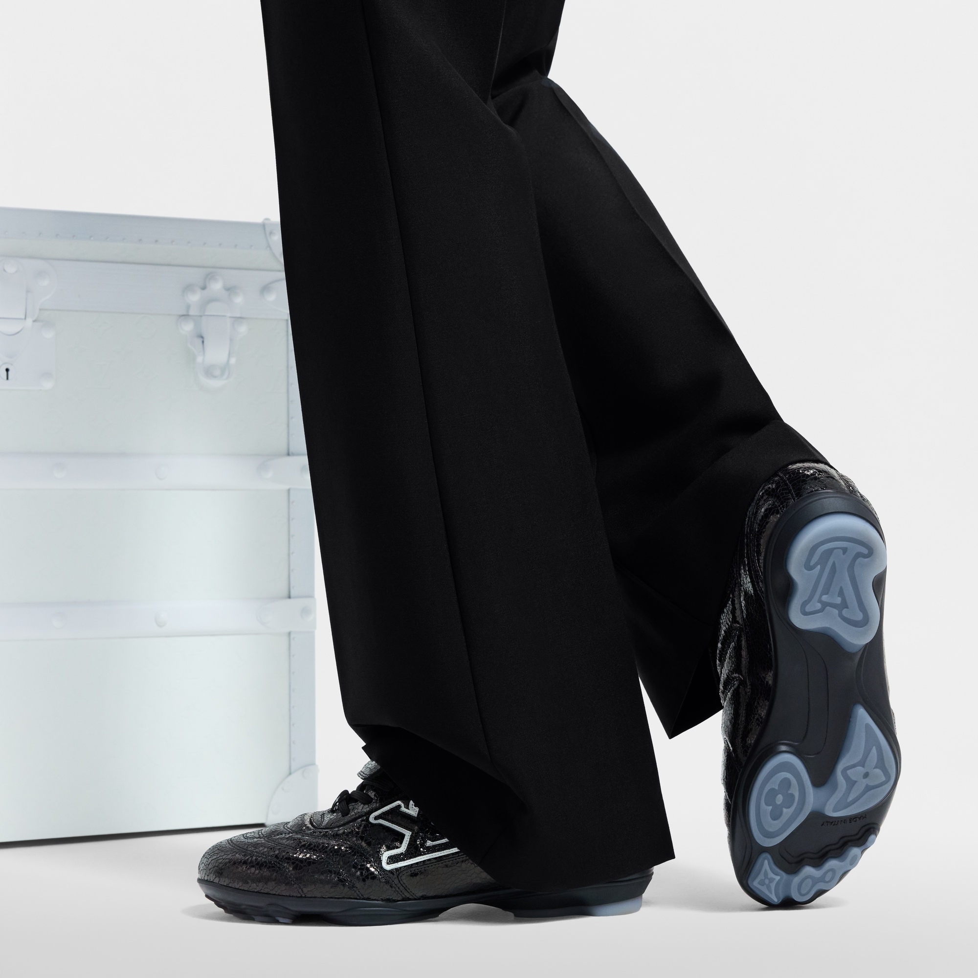 LV Footprint Soccer Sneaker - Men - Shoes | LOUIS VUITTON ®